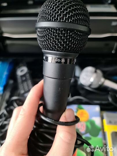 Микрофон для караоке Panasound, High Sensitive, LG