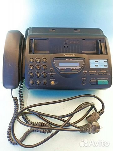 Телефон факс panasonik
