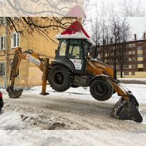 Аренда экскаватора погрузчика услуги трактора, Москва