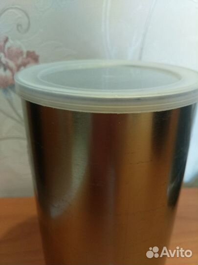 Жестяная банка16*10см/сыпучие,рукоделие,творчество