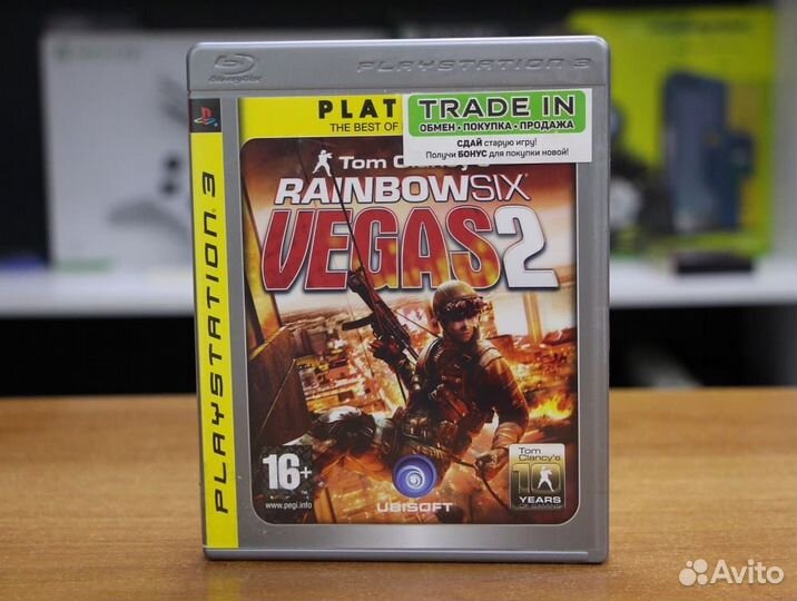 Tom Clancy's Rainbow Six: Vegas 2 (PS3, англ, бу)