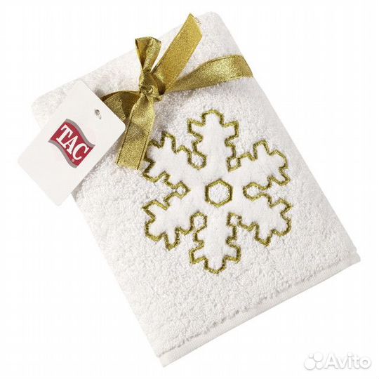 Полотенце махр. TAC New Year 50х90см белое, арт.80