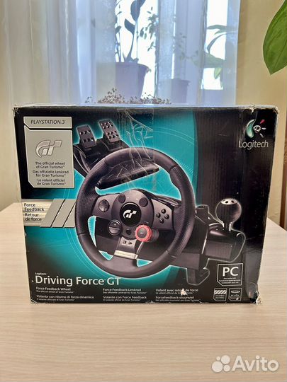 Игровой Руль logitech driving force gt 900