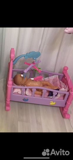 Кровать для кукол,коляска стульчик