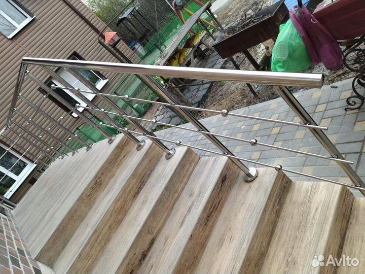 Перила из нержавеющей стали