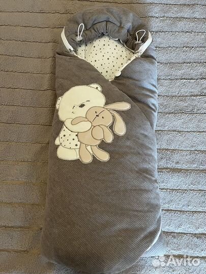 Конверт для новорожденного осень