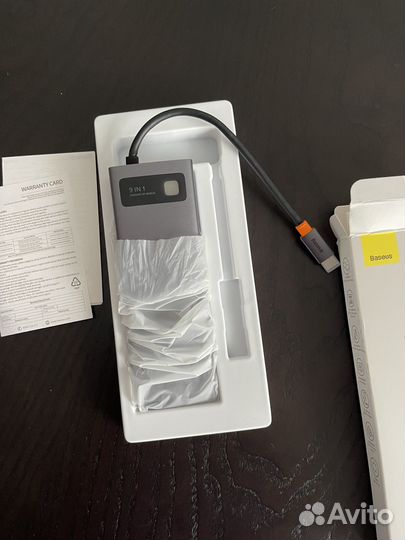 Адаптер usb разветвитель 9в1 новый