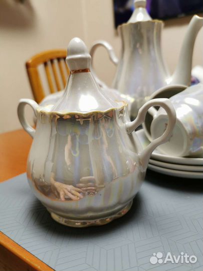 Кофейный сервиз Добрушский фарфор СССР