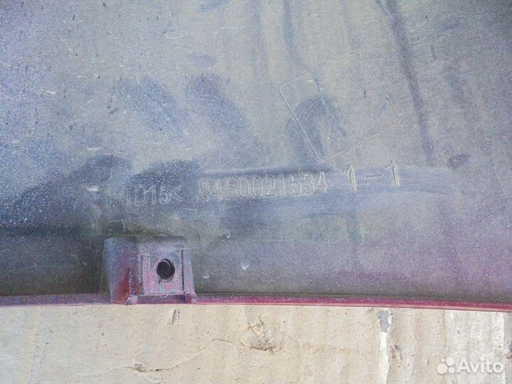 Накладка заднего бампера левая LADA X-Ray