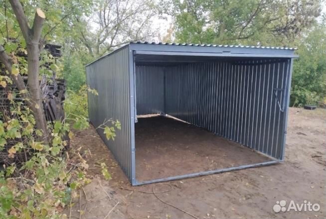 Гараж металлический