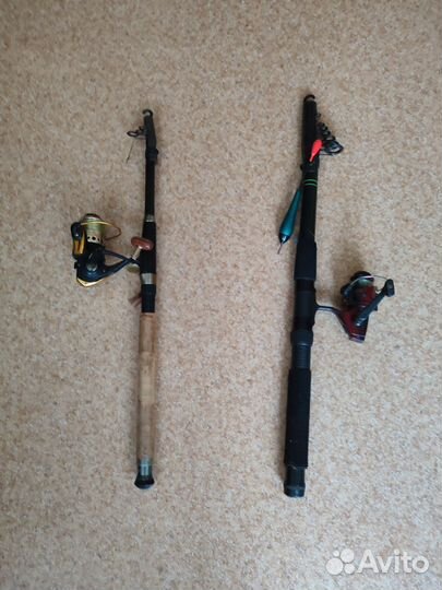 Спининг с катушкой бу