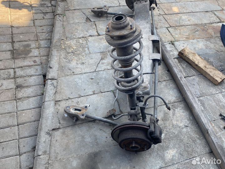 Шевроле лачети задняя подвеска в сборе