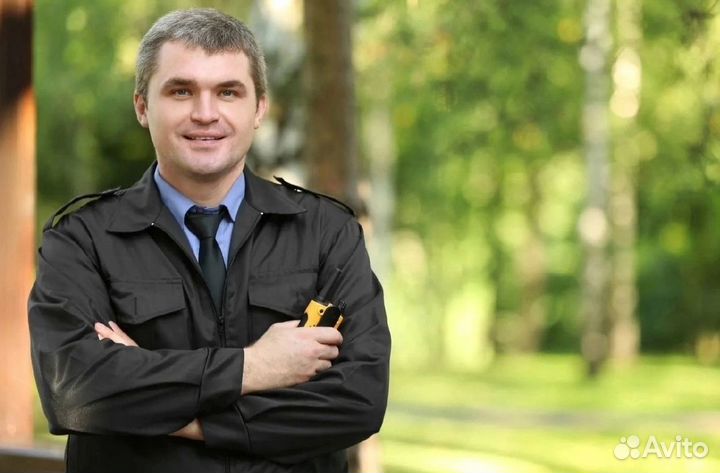 Охранник вахта с питанием
