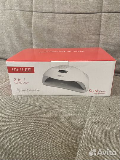 Новая Лампа для ногтей Sun-X plus 72W LED/UV