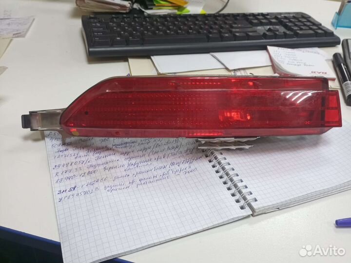 Отражатель touareg правый