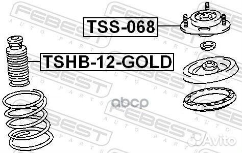 Опора амортизатора TSS-068 TSS-068 Febest