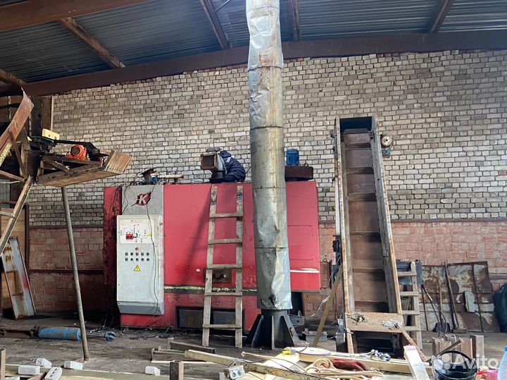 Котел комконт 0,8мвт на отходах(опилки,щепа)