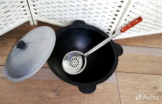 Казан чугунный 8 л