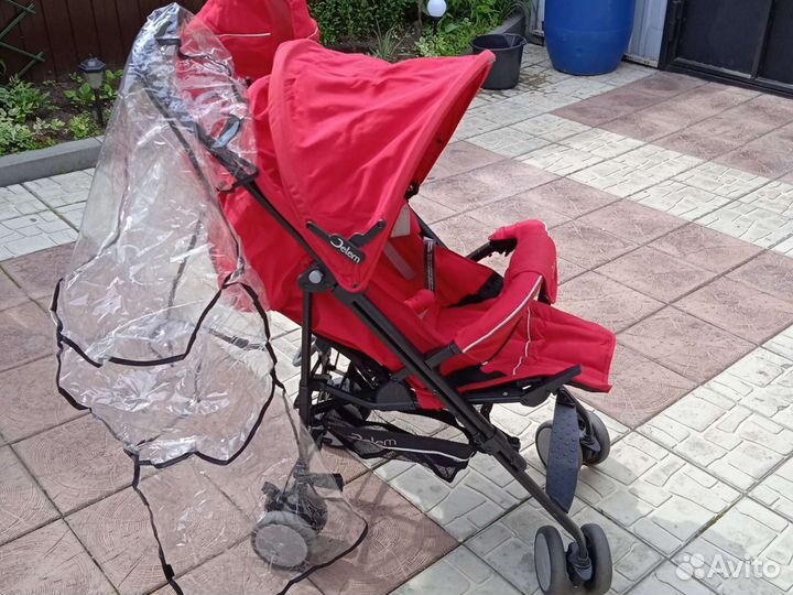 Коляска прогулочная с 2 чехламт