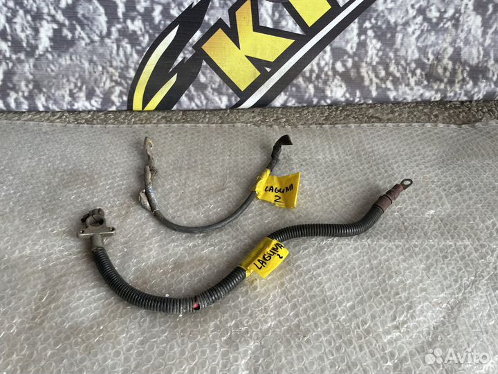 Клемма провод аккумулятора акб Лагуна 2 Laguna