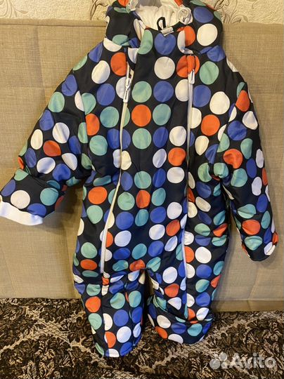 Осенний комбинезон на девочку 80 размер