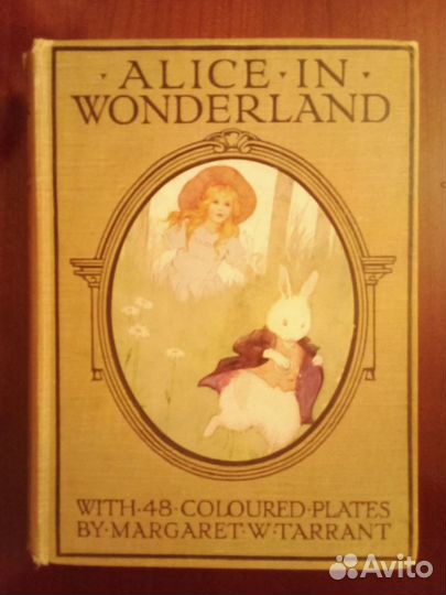 Антиквариат книга Алиса в стране чудес 1925 Лондон