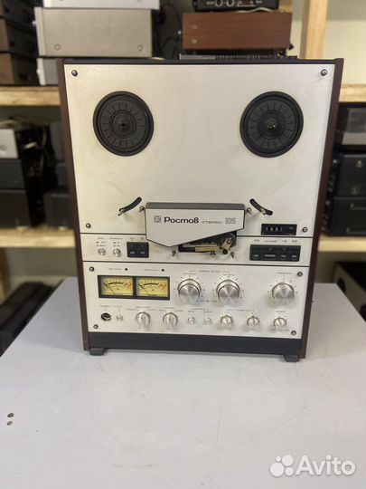 Катушечный магнитофон ростов 105