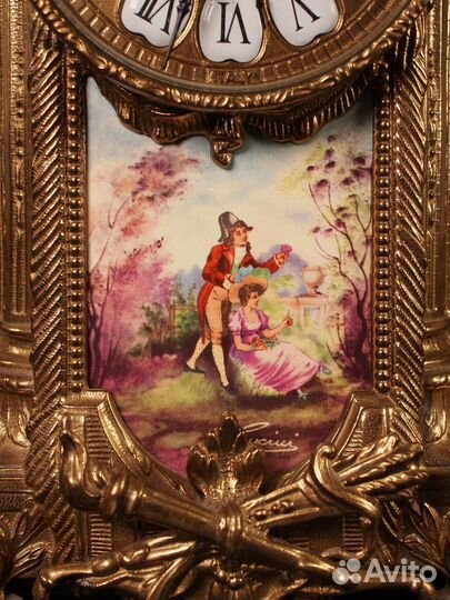 Антикварный каминный набор. Европа