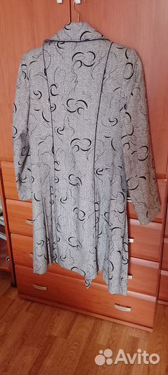 Пальто женское демисезонное 48 50 шерстяное