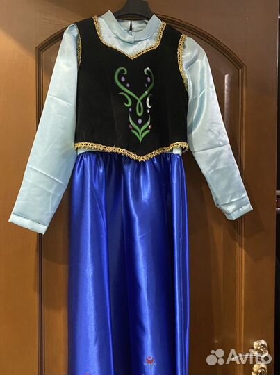 Карнавальный костюм Анны для девочки