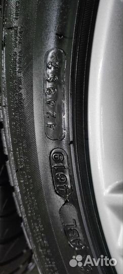 Комплект литых дисков с шиной