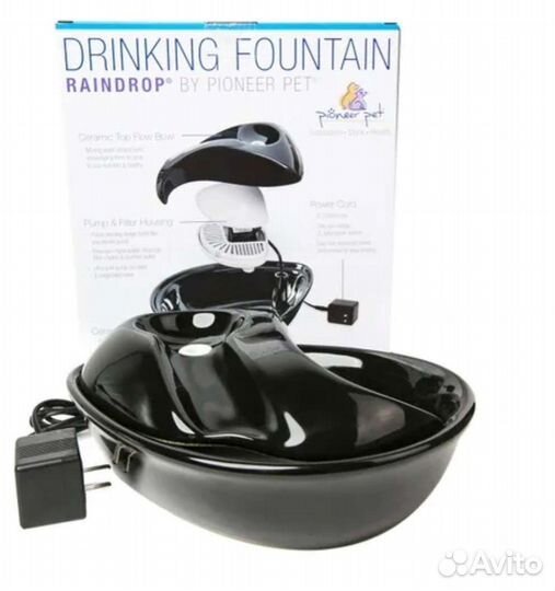 Керамическая поилка фонтан Pioneer Pet 