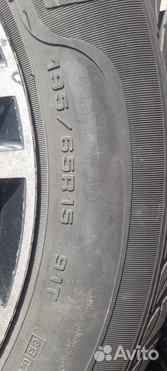 Колеса в сборе 195/65/15 Sava Eskimo stud