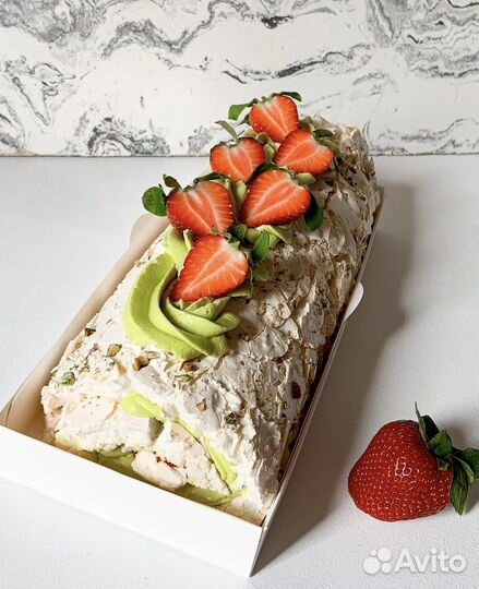 Меренговый рулет