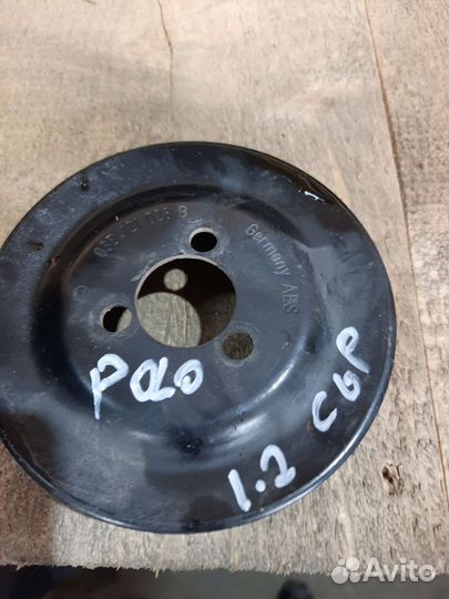 Volkswagen polo 1.2 шкив