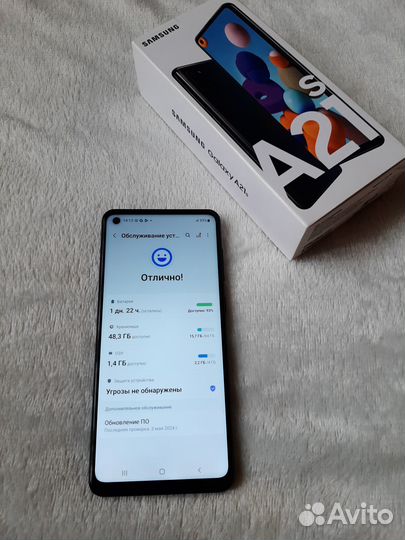 Samsung Galaxy A21s, 4/64 ГБ