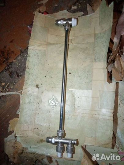 Смесительный узел с нижней подводкой для радиатора