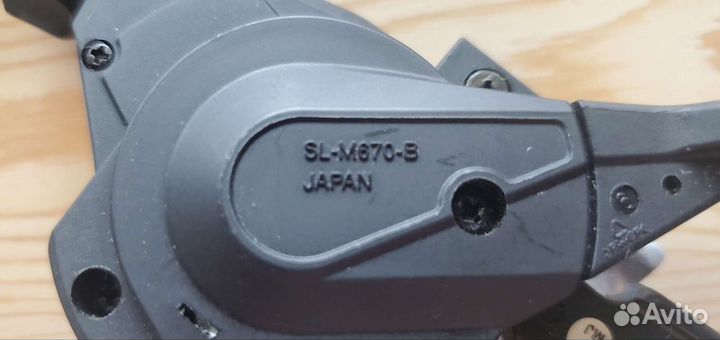 Манетки Shimano SLX 670+перед переключатель Deore