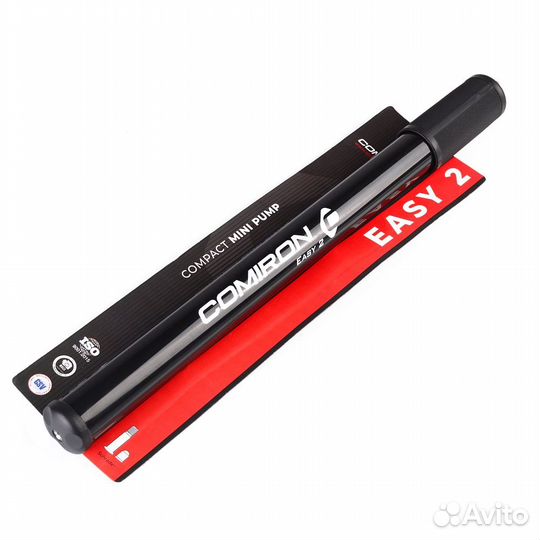 Насос для велосипеда ручной comiron easy 2, пласти