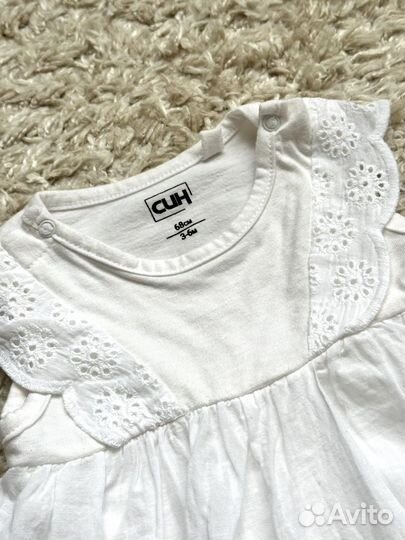 Платье боди для девочки sinsay 68 размер