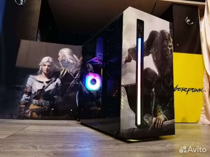 Мощный пк: GTX 1060, SSD 512GB, DDR4 16GB, Ryzen 5