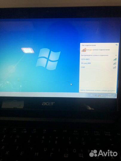 Ноутбук нетбук acer забронировано