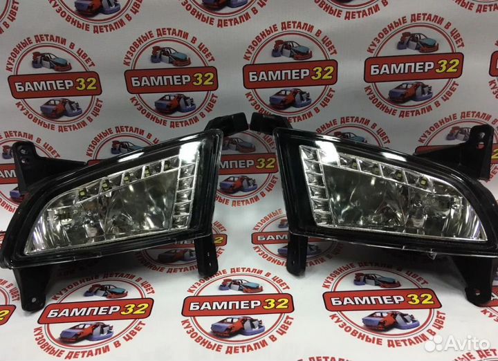 Ваз 21704 приора фapы противотуманныe птф с дxо