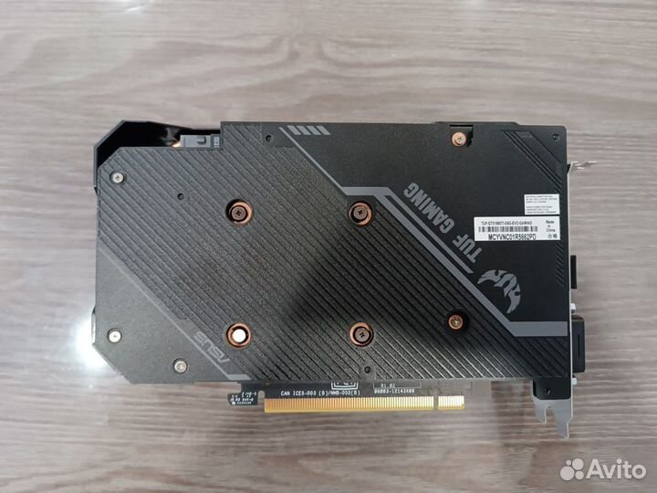 Asus TUF Gaming GTX 1660 Ti EVO OC 6Gb гарантия