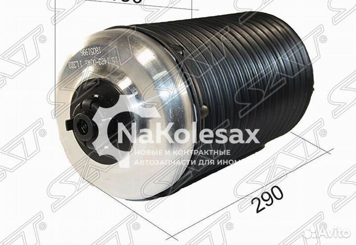 Пневмобаллон задний audi A6 (4G) / audi A7 11- LH