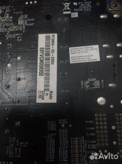 Видеокарта radeon r7 260x