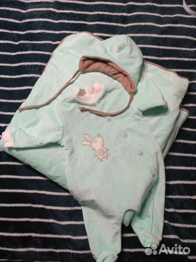 Конверт на выписку весенний