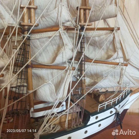 Модель корабля gorch fock