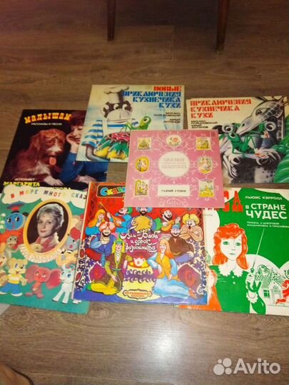 Пластинки гибкие, детские виниловые, библия для ма