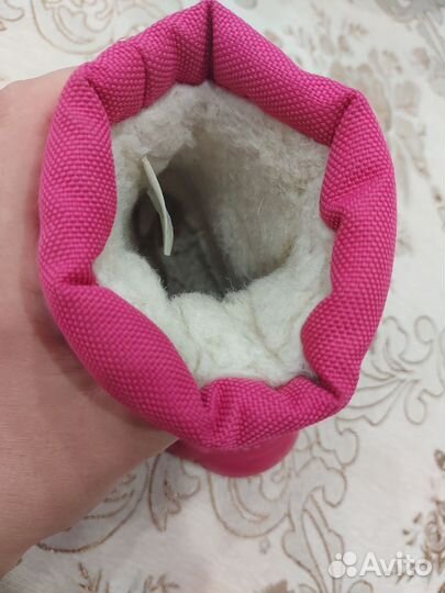 Сапоги зимние на девочку